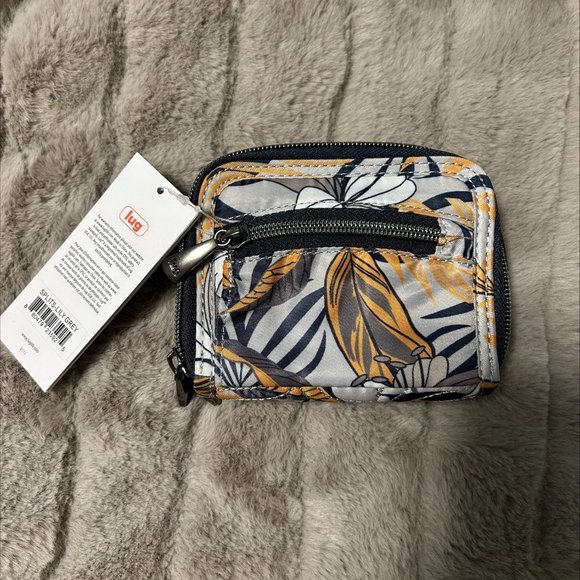 Lug Splits Wallet Lily Grey - Picture 2 of 5